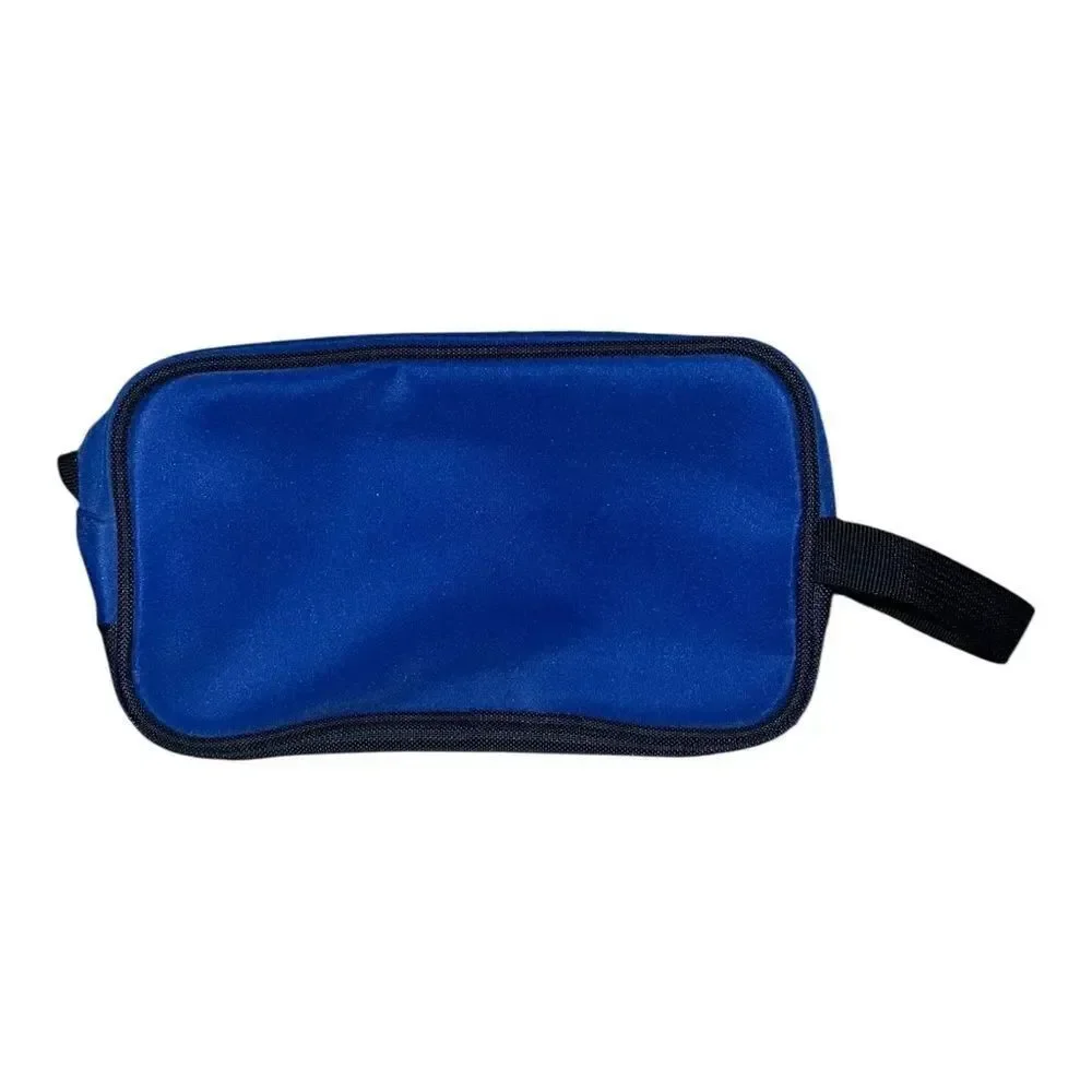 Baekgaard Flags Men's Shaving Kit Small Bag Blue Travel Blue NWT
